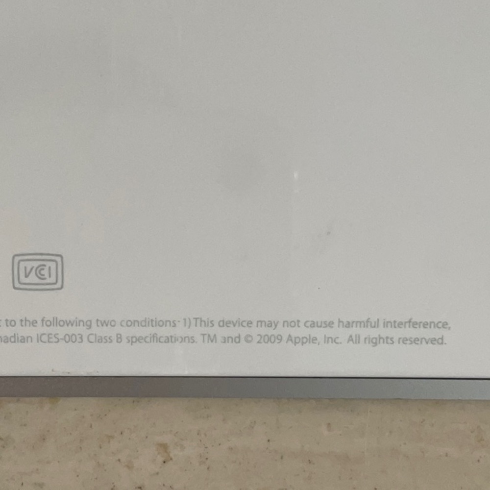 Apple Keyboard Wireless Model A1314 Genuine OEM Authentic - Picture 5 of 11